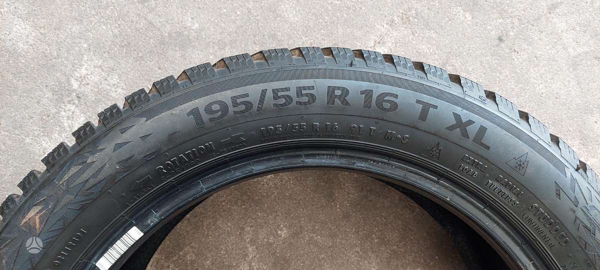 Continental, winter 195/55 R16