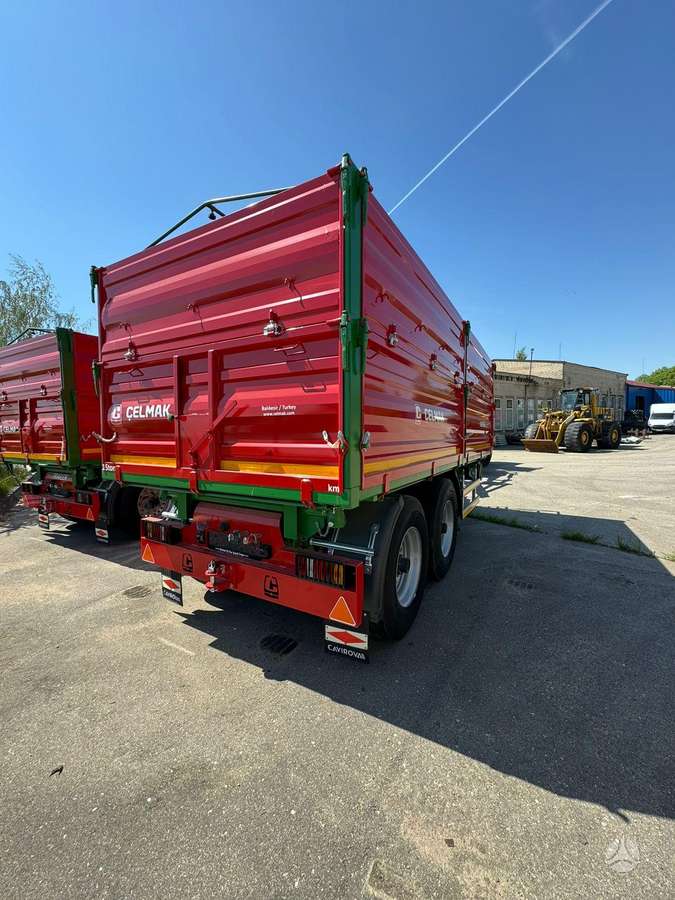 -Kita- CELMAK 15 T puspriekabė, trailers, semitrailers