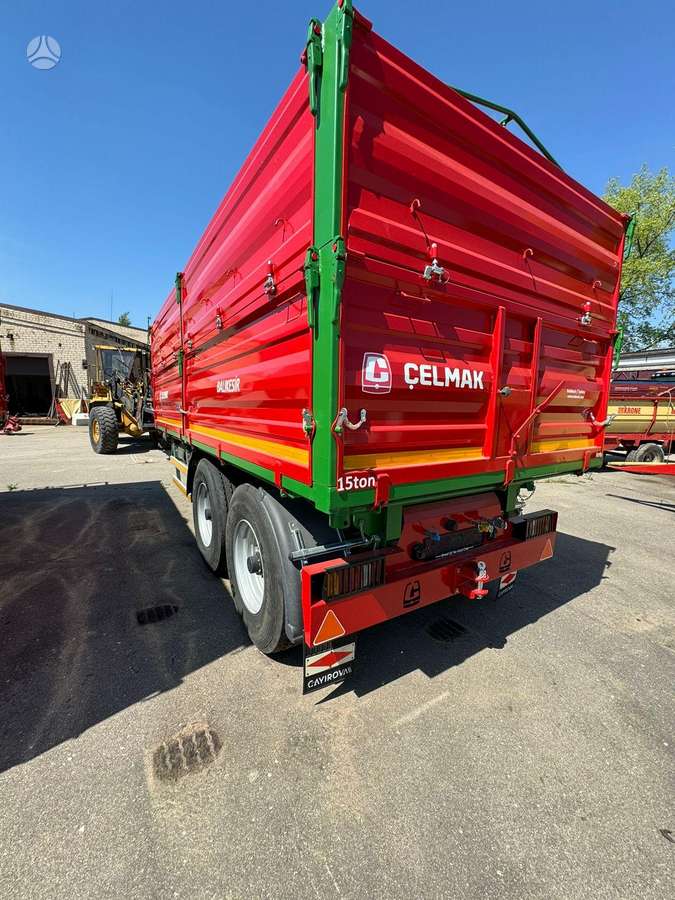-Kita- CELMAK 15 T puspriekabė, trailers, semitrailers