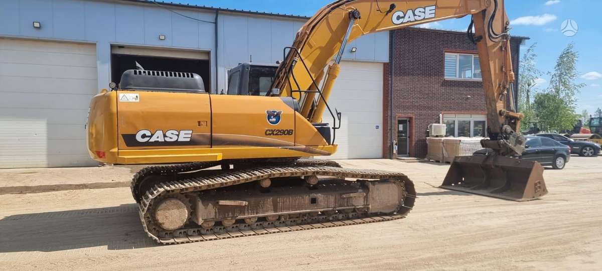 Case CX 290 B, ekskavatoriai