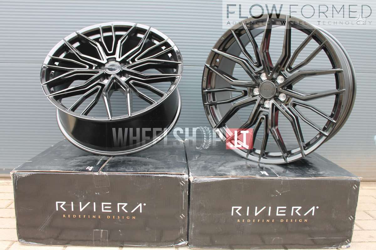 RIVIERA Riviera RF9 Gloss Black, легкосплавные , R22