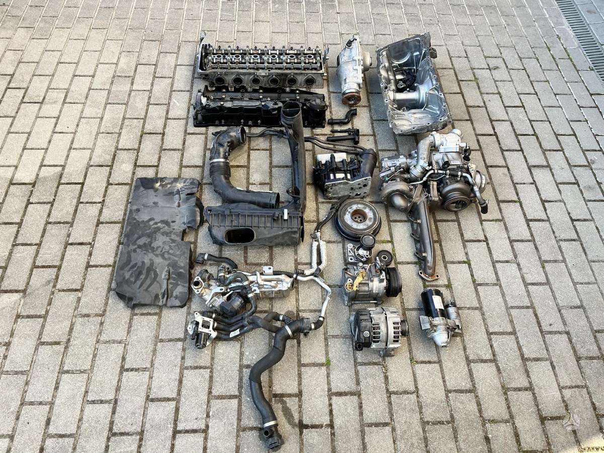 BMW X5 детали двигателя