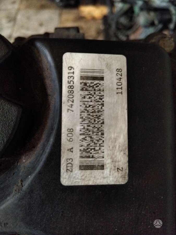 Renault Mascott, ZD3A608, fuel injection distributor, injection system, engine