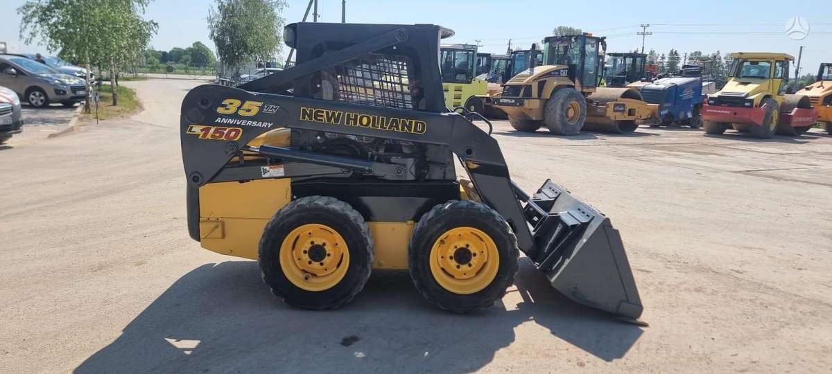 New Holland L150, mini krautuvai