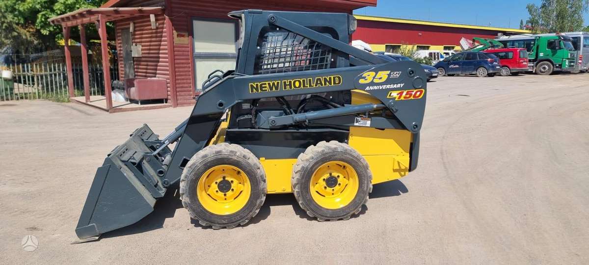 New Holland L150, mini krautuvai