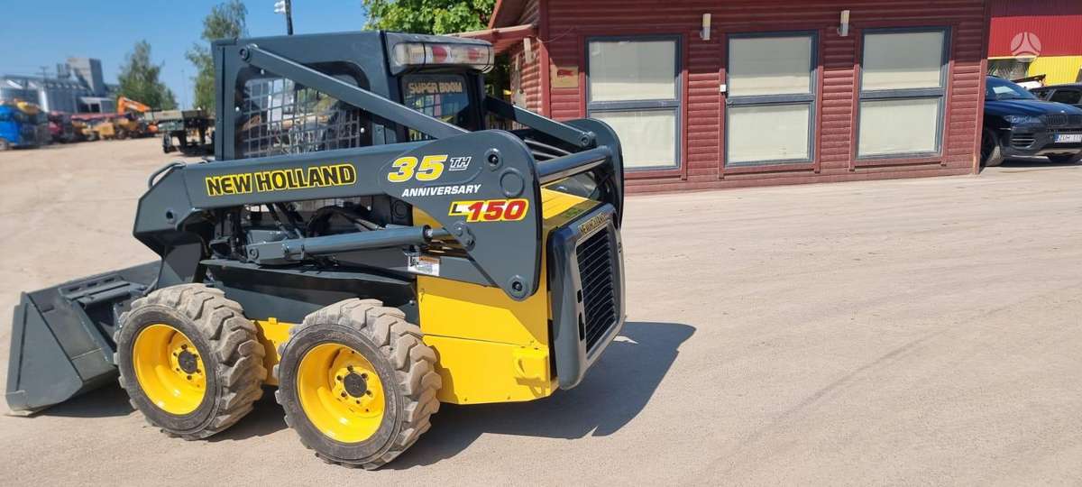 New Holland L150, mini krautuvai