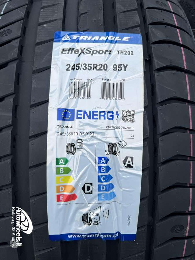 Triangle Effe X Sport, vasarinės 245/35 R20
