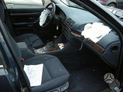 BMW 525 Bmw 525d 2000m 2 5 d triptronic pavaru dėžė odinis salonas