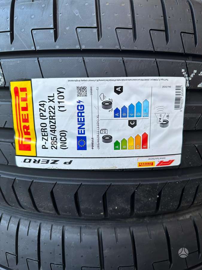 Pirelli P ZERO, летние 285/40 R22