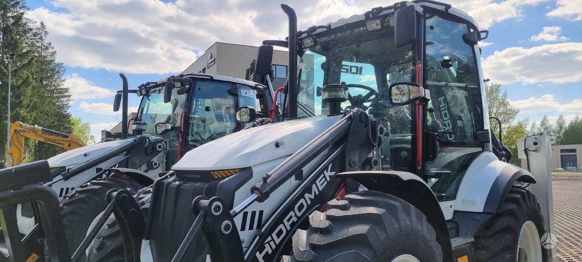 Hidromek HMK 102S, экскаваторные погрузчики