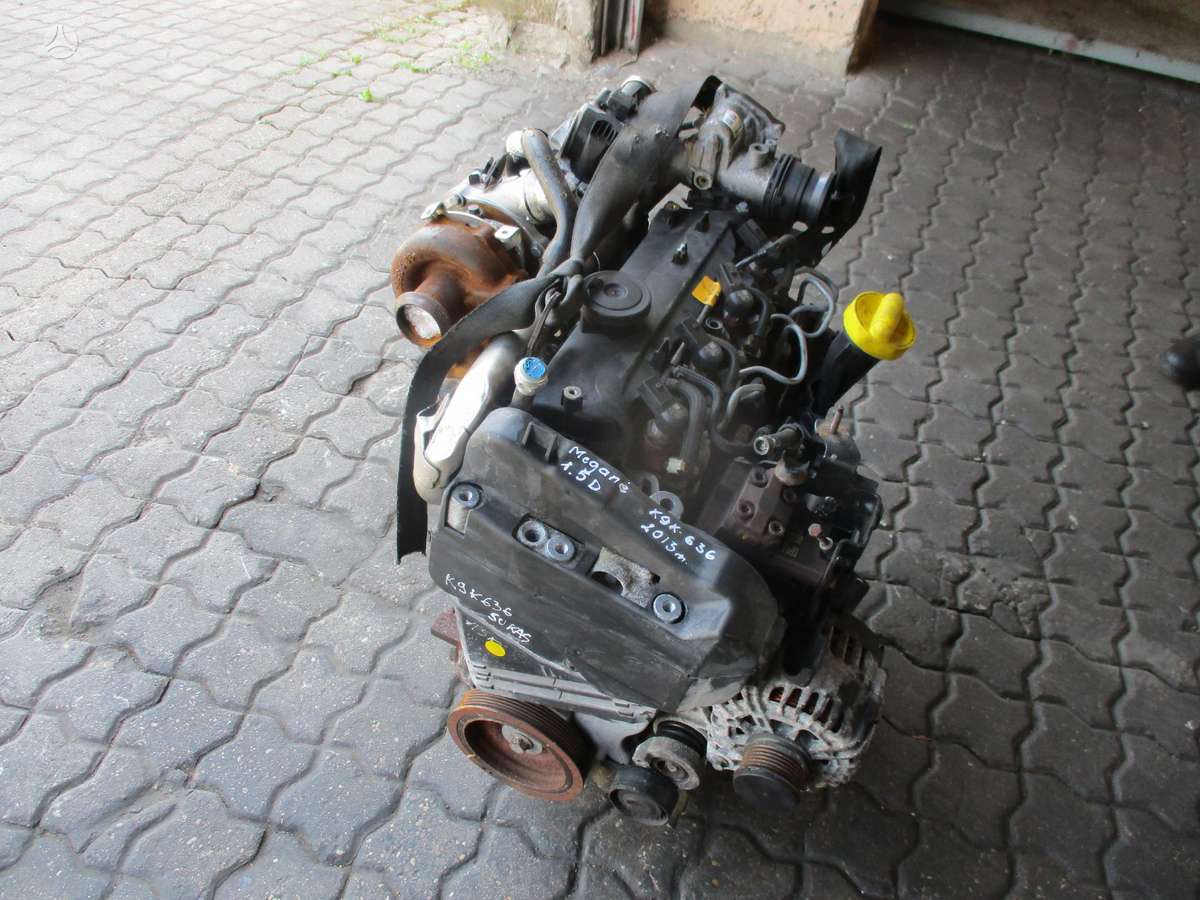 Renault Megane Variklis 1 5dci k9k 636