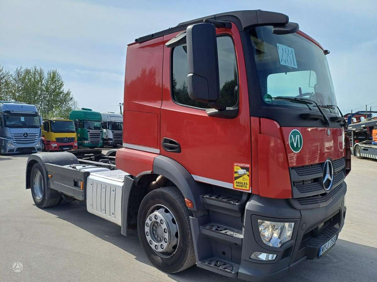 Mercedes-Benz Actros, single sleeper