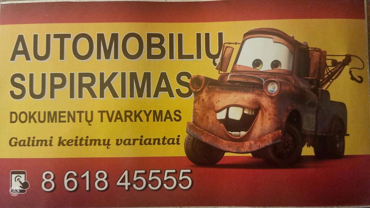 Automobiliu supirkimas