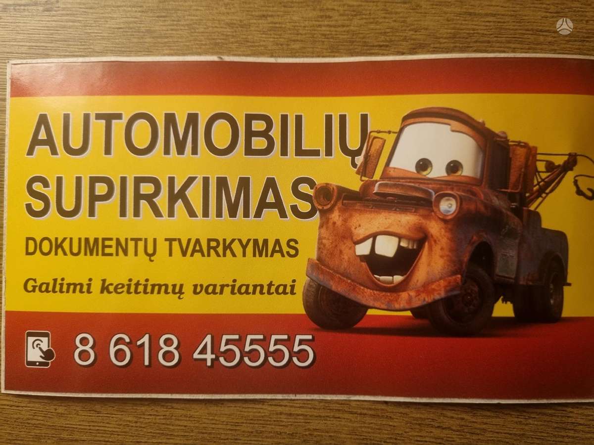 Automobiliu supirkimas