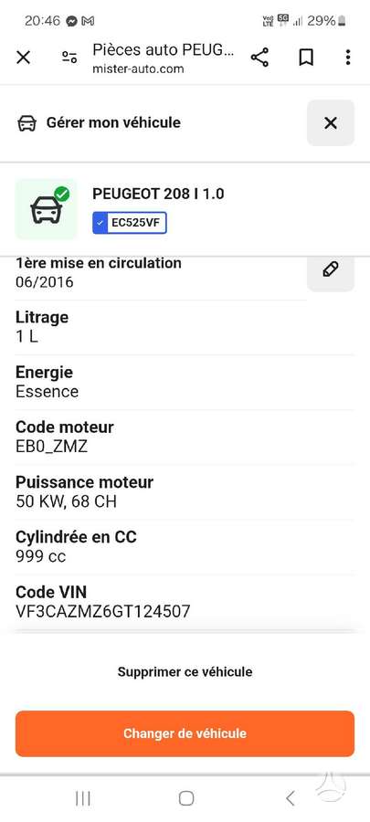 Peugeot 208, 1.0 l., hatchback
