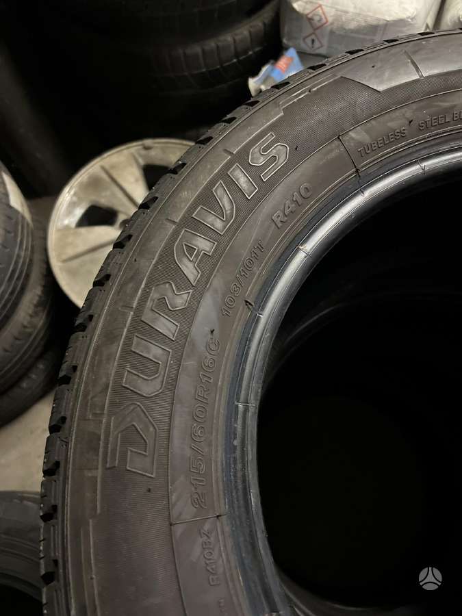 Bridgestone Duravis 7mm!!!, vasarinės 215/60 R16