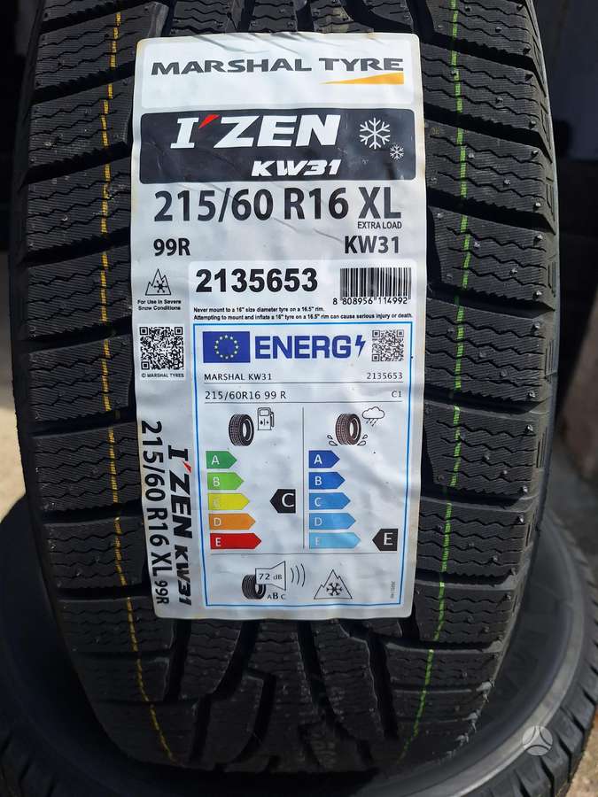 Marshal KW31, winter 215/60 R16