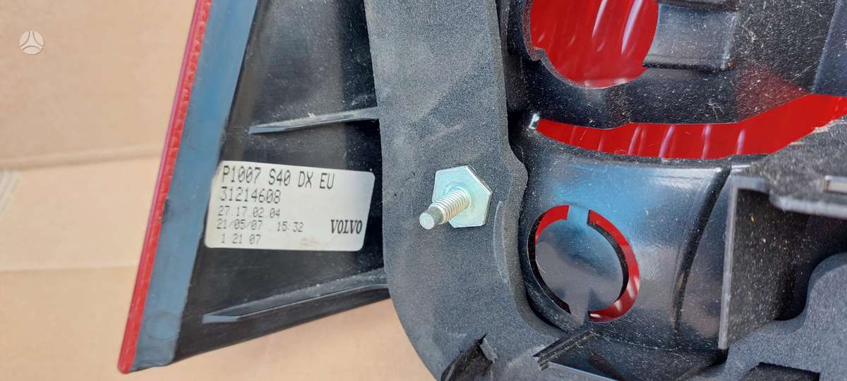 Volvo S40, 31214606, lights