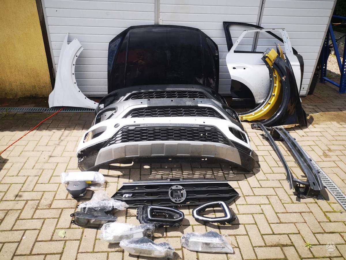 Volkswagen T-Roc kėbulo dalys