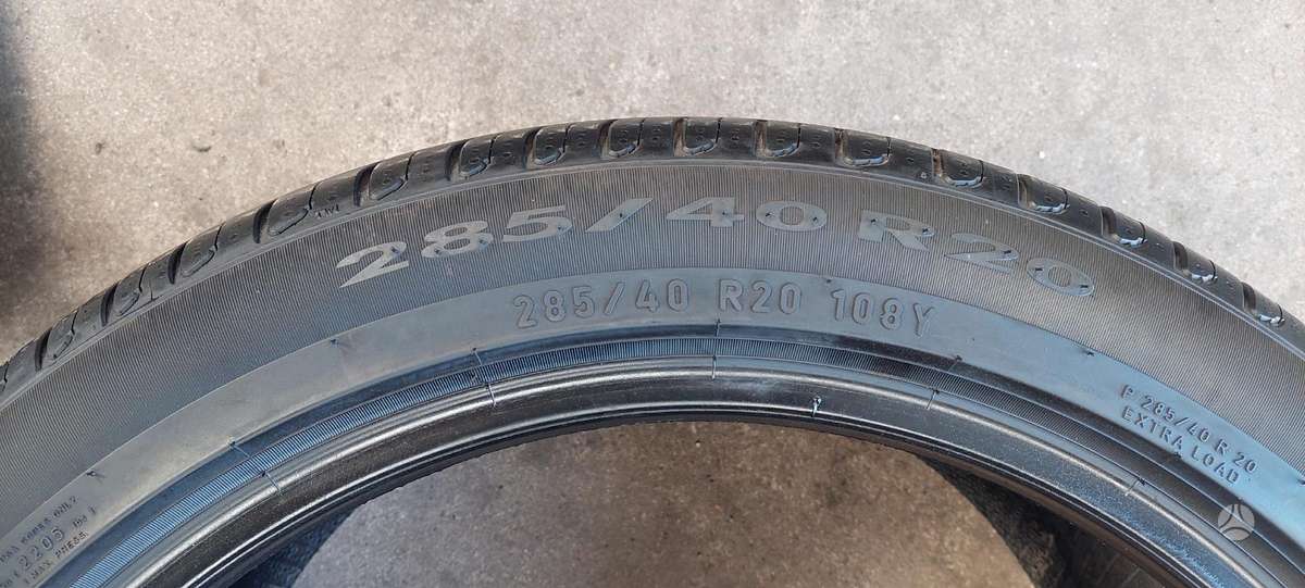 Pirelli, vasaras 285/40 R20