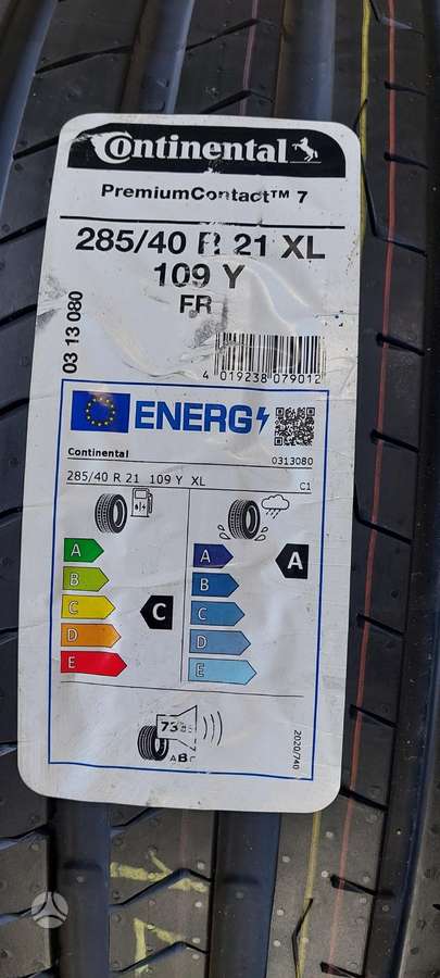 Continental, summer 285/40 R21