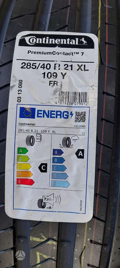 Continental, vasarinės 285/40 R21