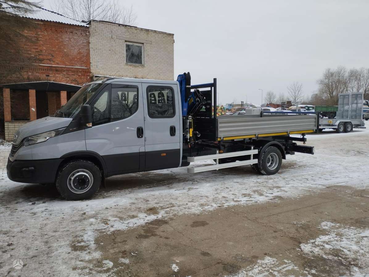 Iveco 70C18, dumpers with crane