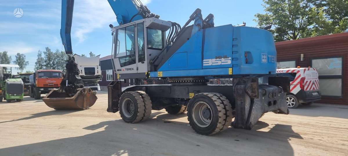 Terex Fuchs MHL 355, ekskavatoriai