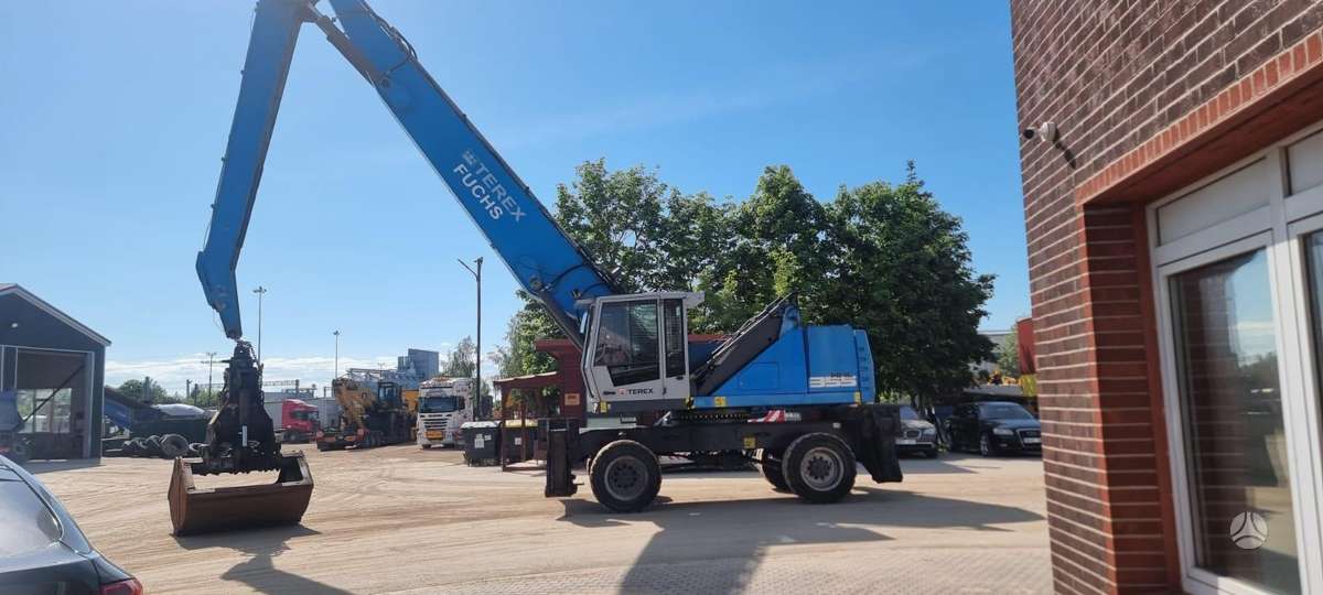 Terex Fuchs MHL 355, ekskavatoriai