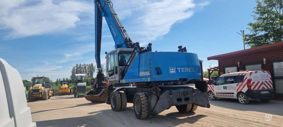 Terex Fuchs MHL 355, ekskavatoriai