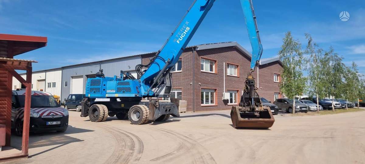Terex Fuchs MHL 355, ekskavatoriai