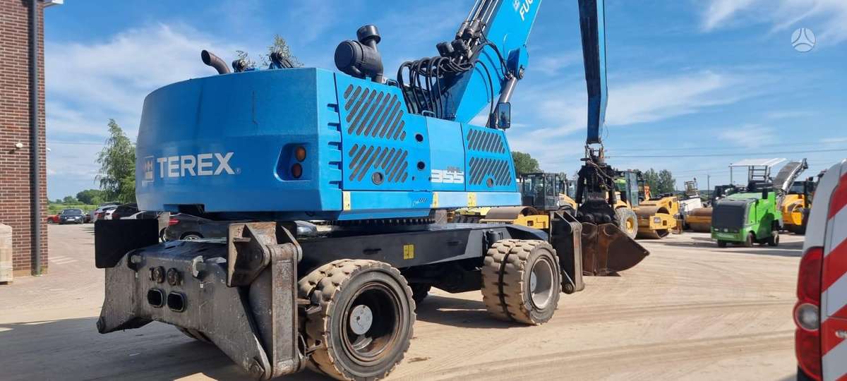 Terex Fuchs MHL 355, ekskavatoriai