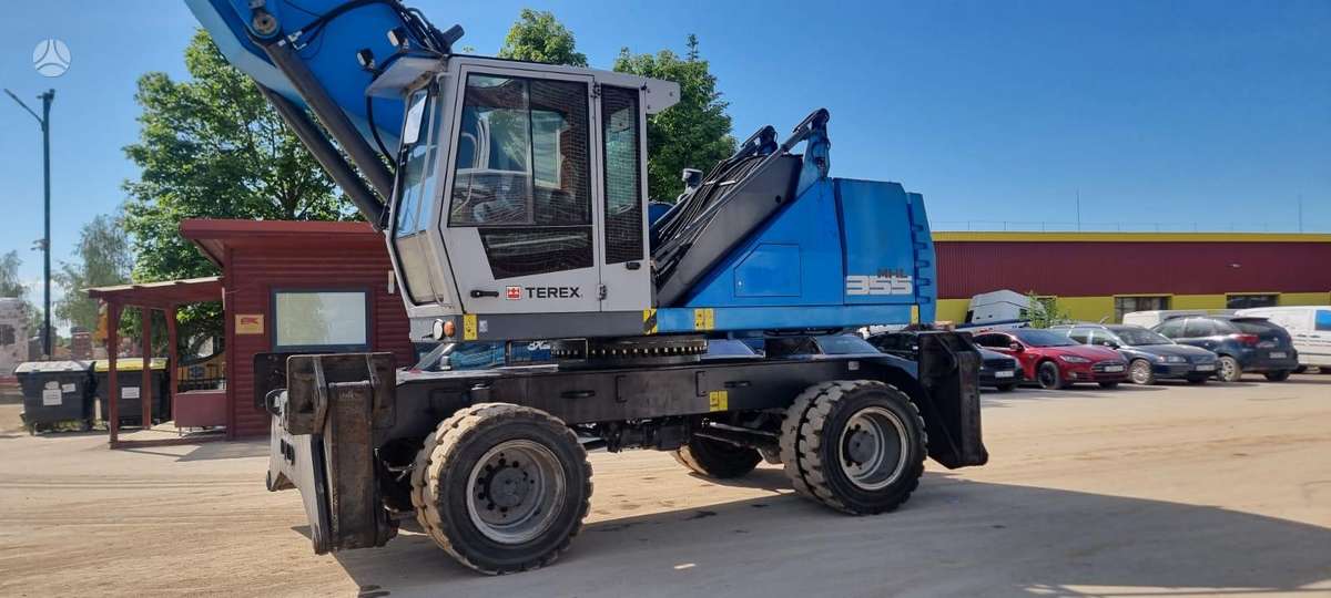 Terex Fuchs MHL 355, ekskavatoriai