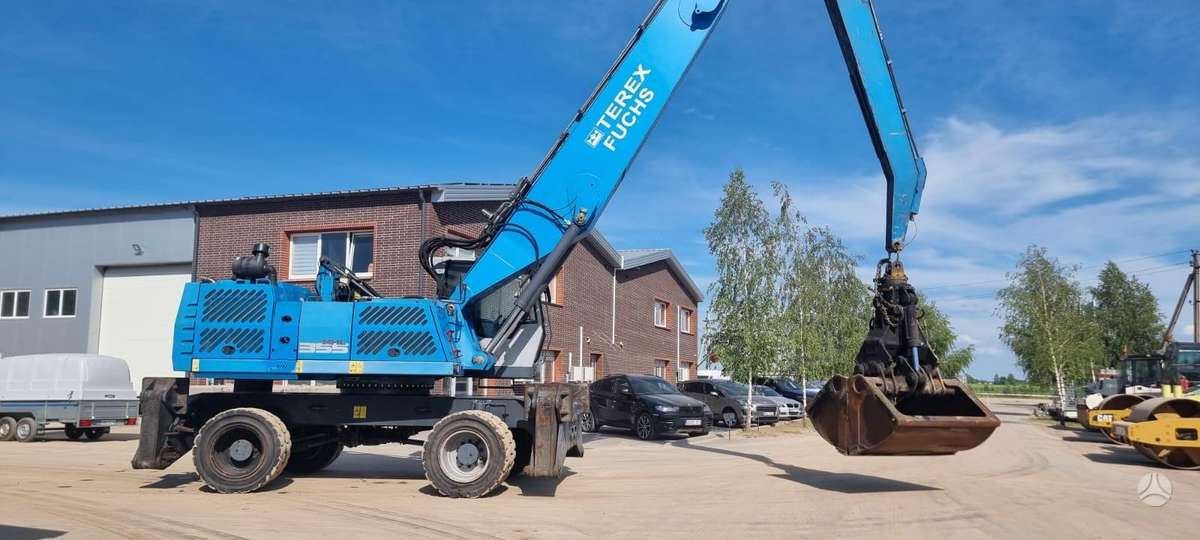 Terex Fuchs MHL 355, ekskavatoriai