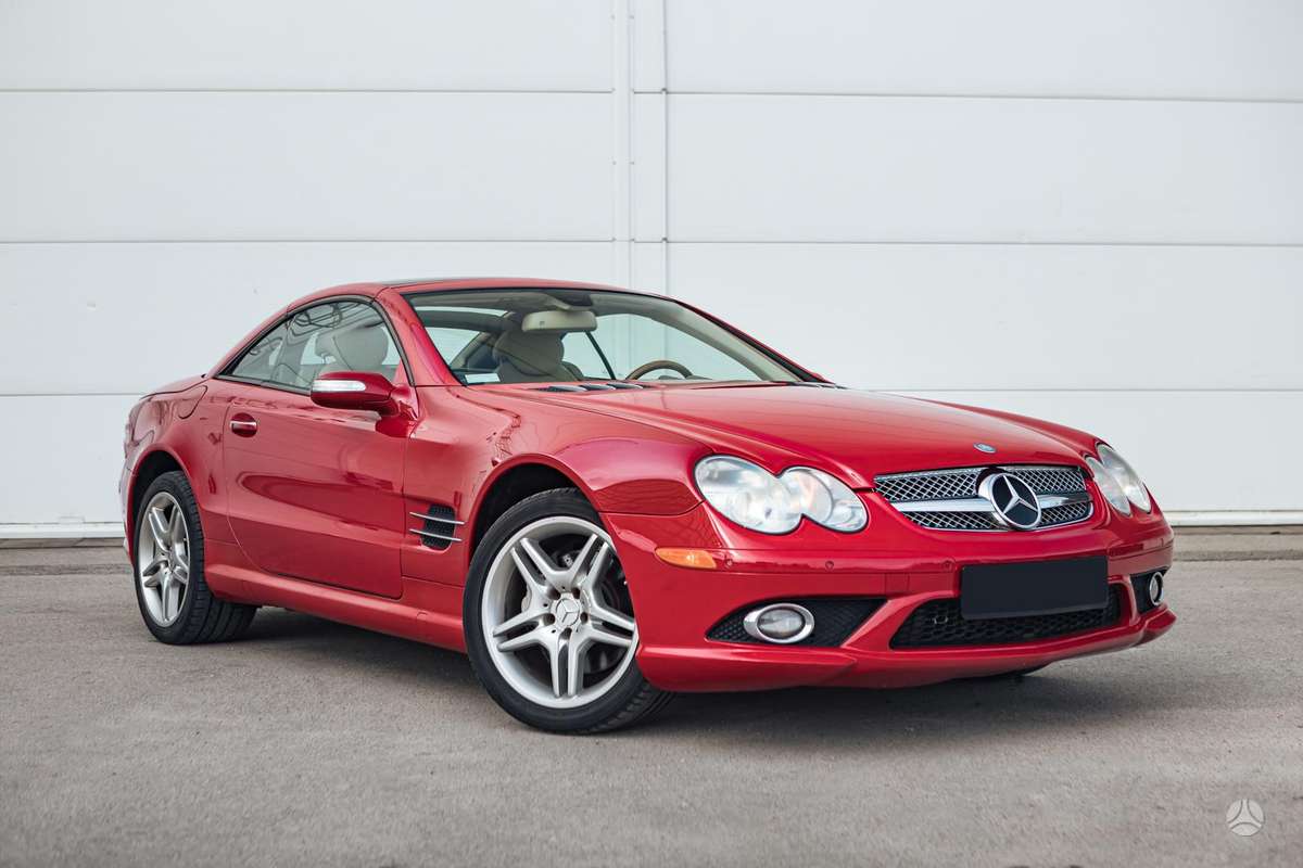 Mercedes-Benz SL550, convertible