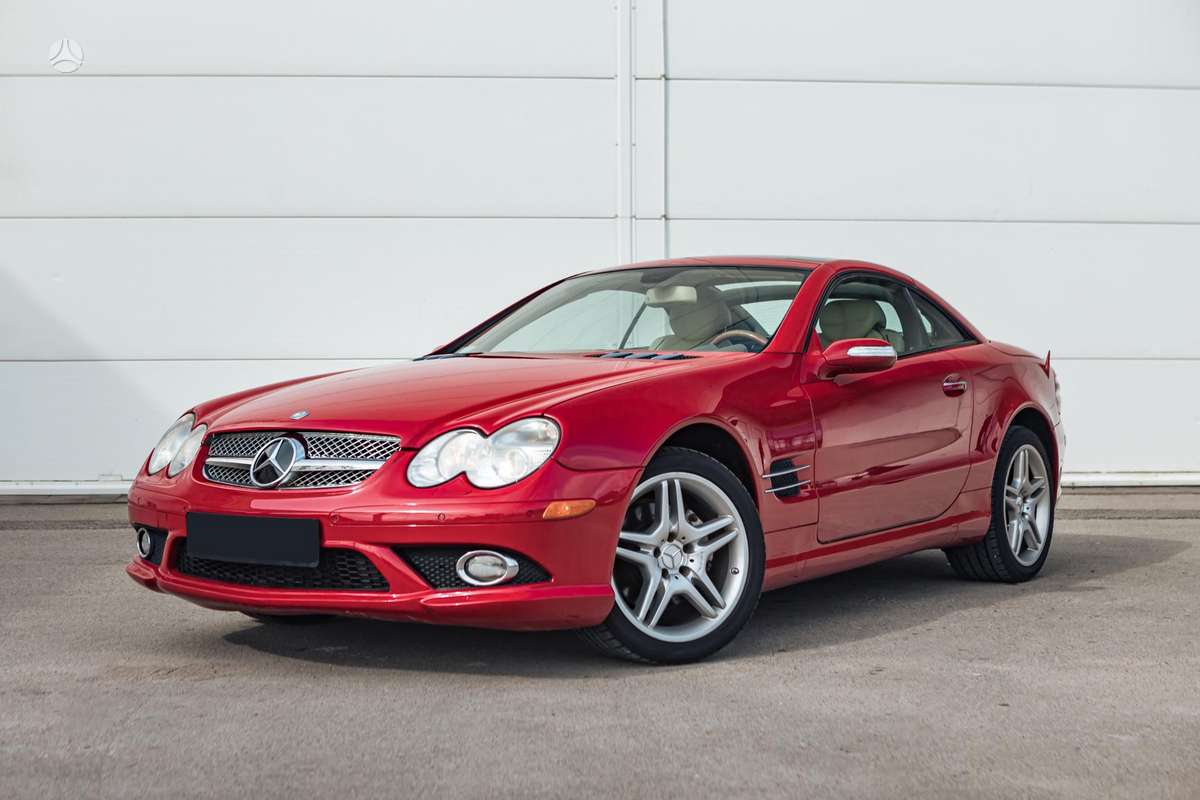 Mercedes-Benz SL550, convertible