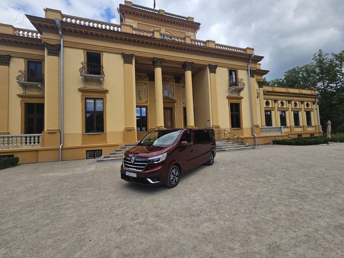 Renault Trafic, пассажирский микроавтобус