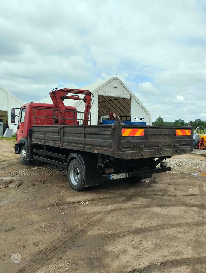 MAN LE8.145, dumpers with crane