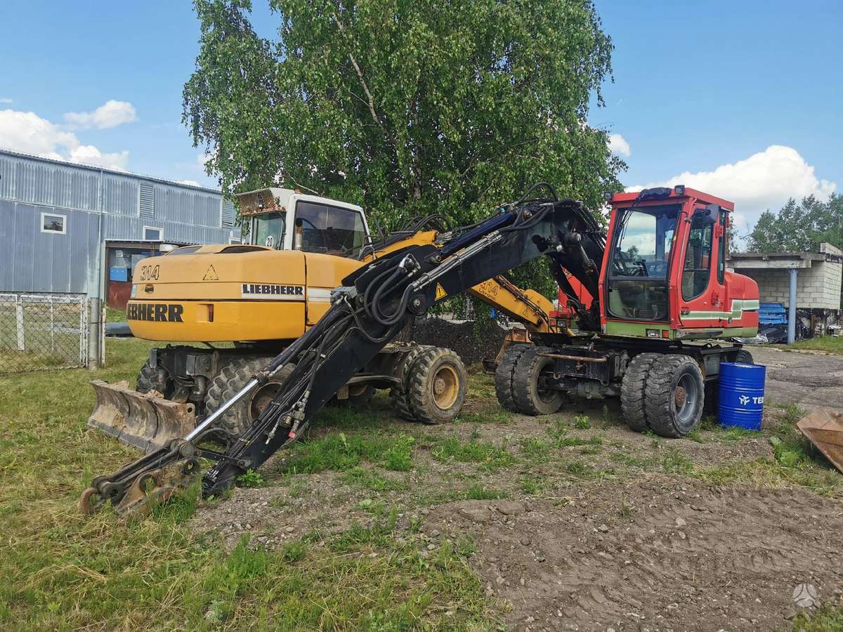 Liebherr 314, construction and road construction equipment