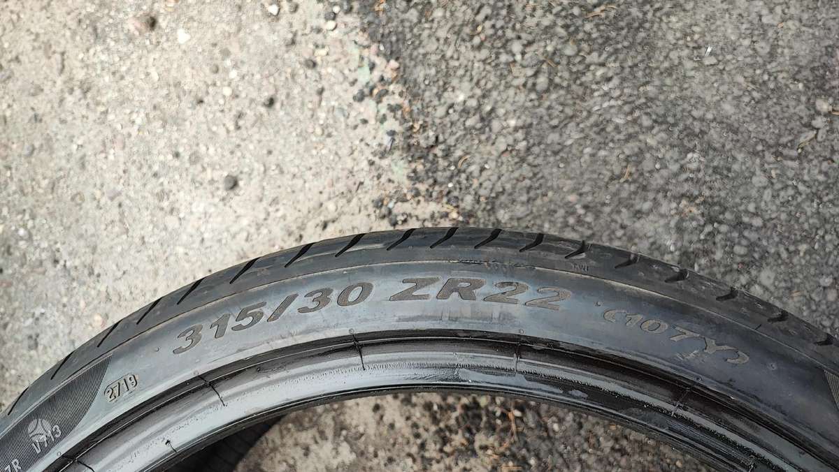 Pirelli Pzero NO, vasarinės 315/30 R22