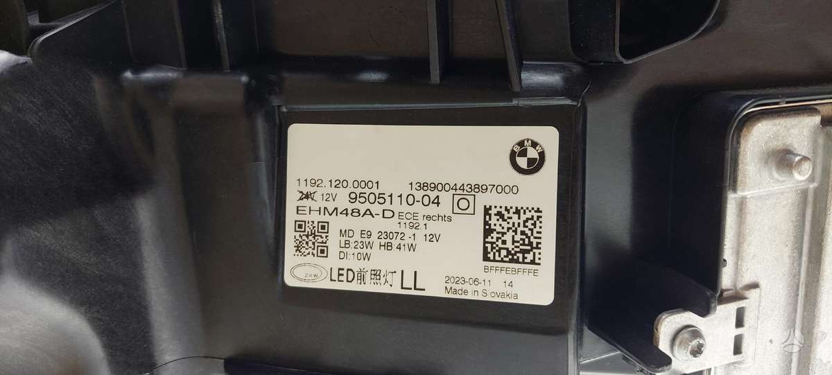 BMW 4 serija, 9505110, Deu1018