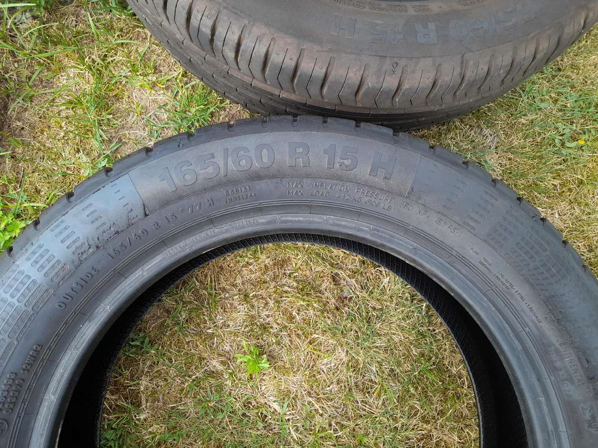 Continental, летние 165/60 R15