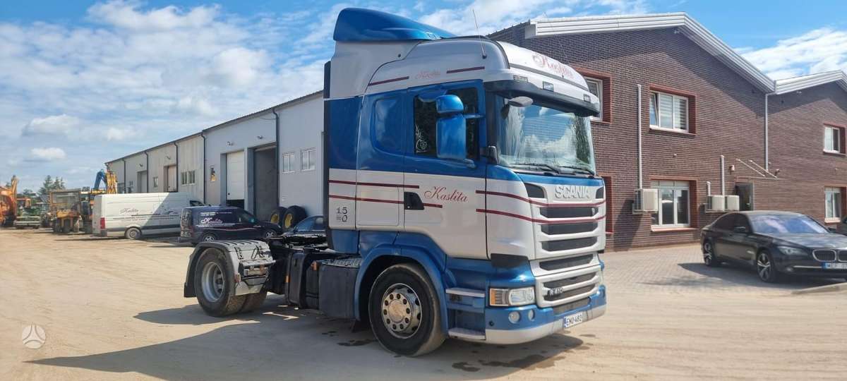 Scania R 410, double sleeper