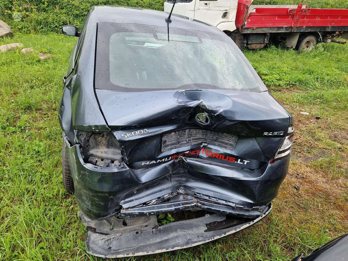 Skoda Rapid dalimis