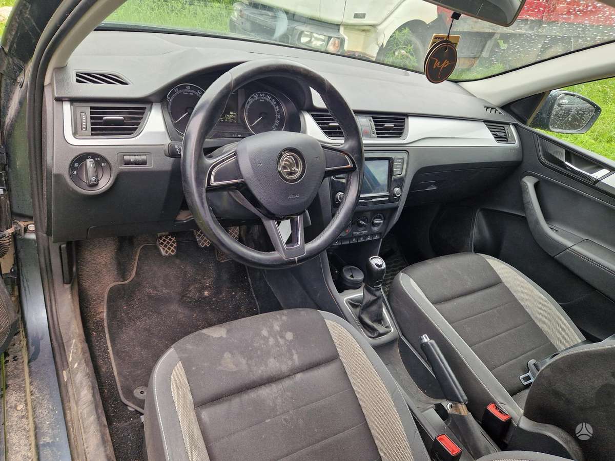 Skoda Rapid по частям