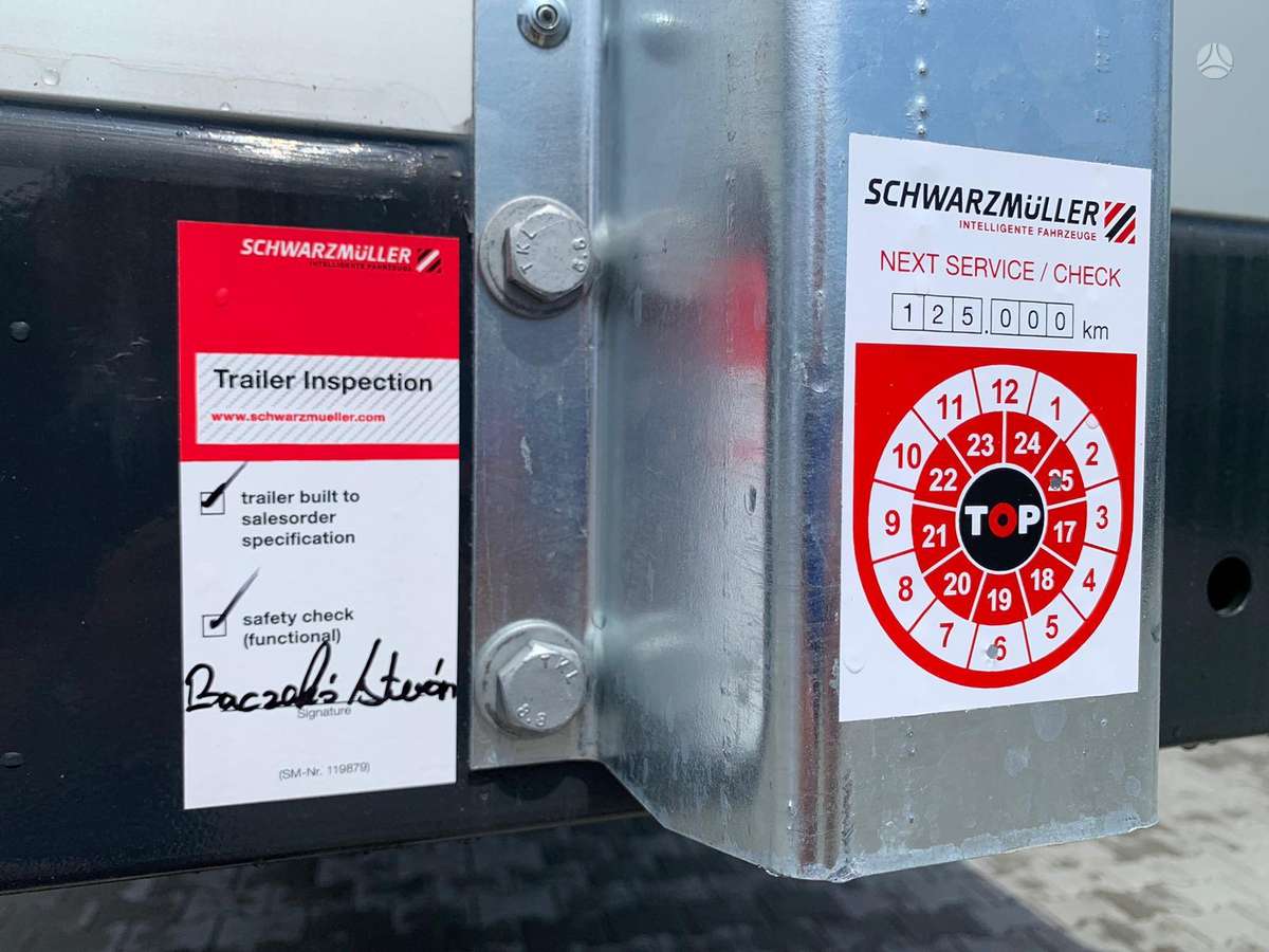 Schwarzmüller J203, пологовые / тентовые