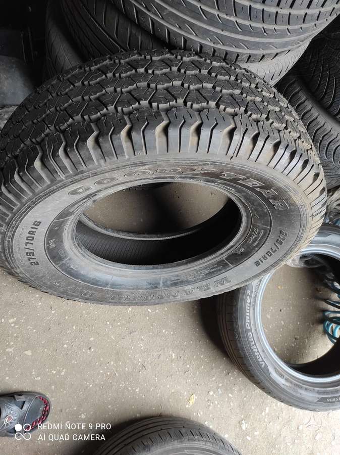 Goodyear UniversaliosVasarines, universalios 275/70 R16