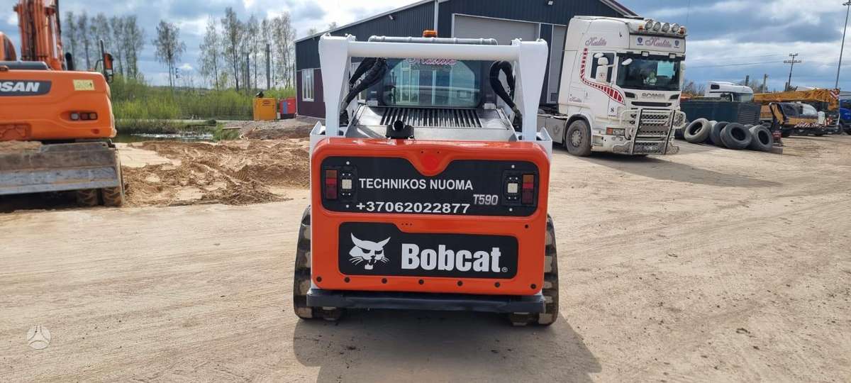 Bobcat T590, mini krautuvai