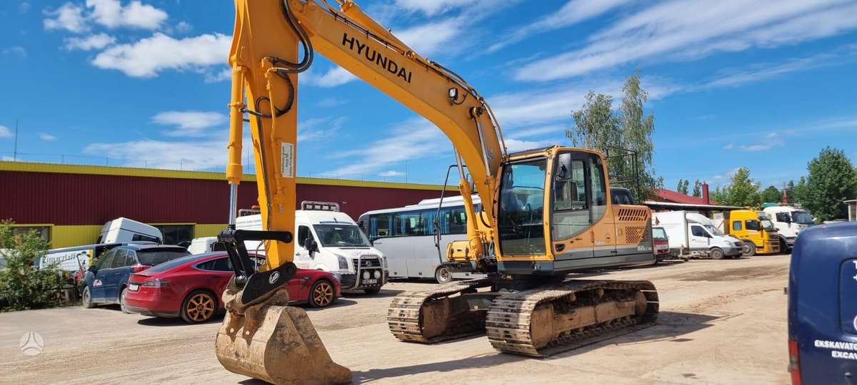 Hyundai Robex 160LC-9A, ekskavatoriai