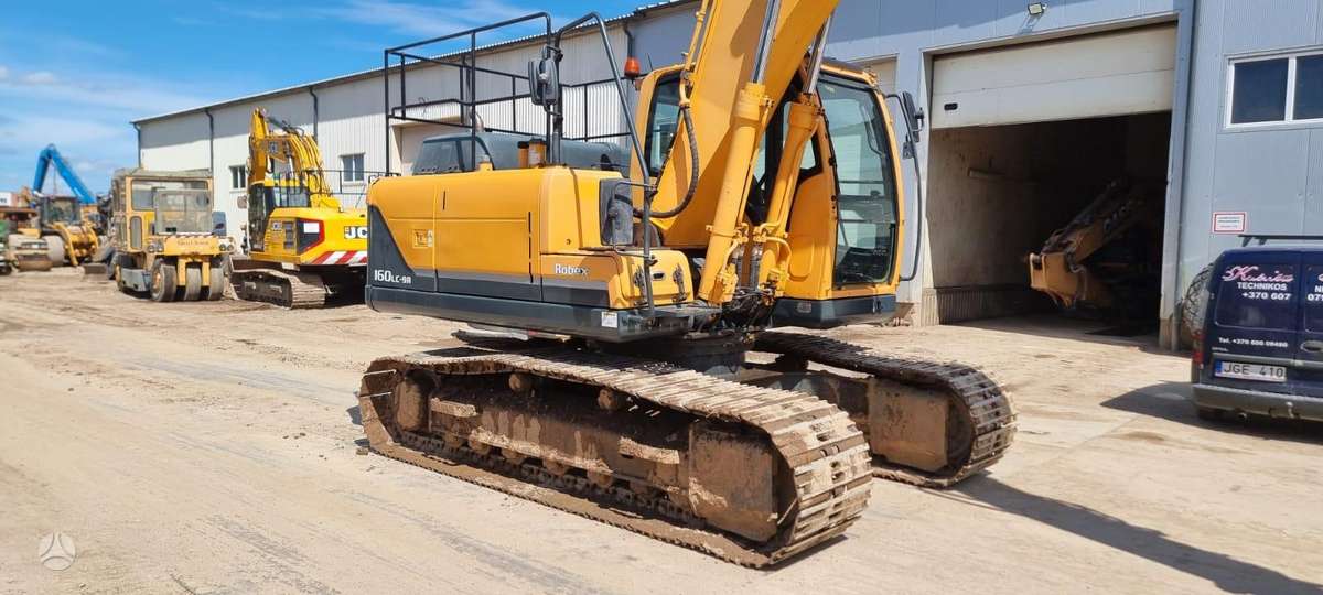 Hyundai Robex 160LC-9A, ekskavatoriai